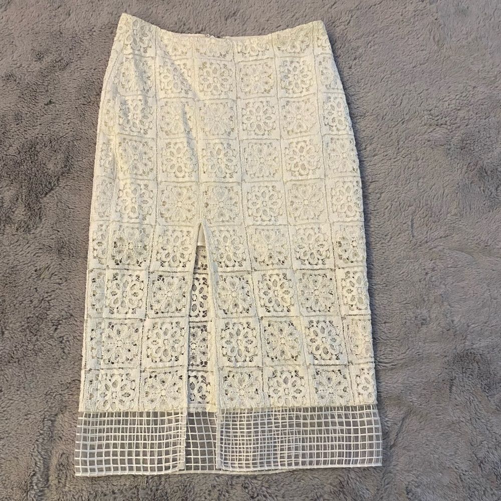 Alexis lace pencil skirt, XS